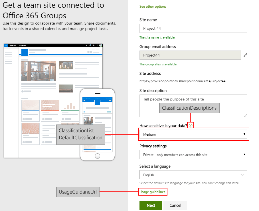 Site classification in Office365. There are various ways to enable and… |  by Tom Eastham | Medium